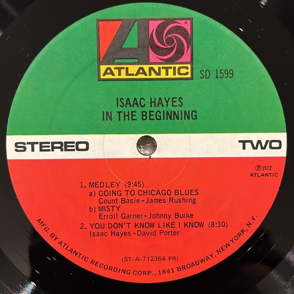 Isaac Hayes - “In The Beginning” Vinyl LP - Picture 5 of 5